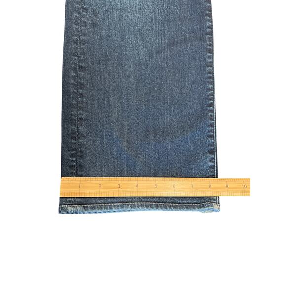 7 For All Mankind Austyn Straight Crop Jeans Women Size 36 Mid-Rise 28.5"Inseam - Picture 9 of 11